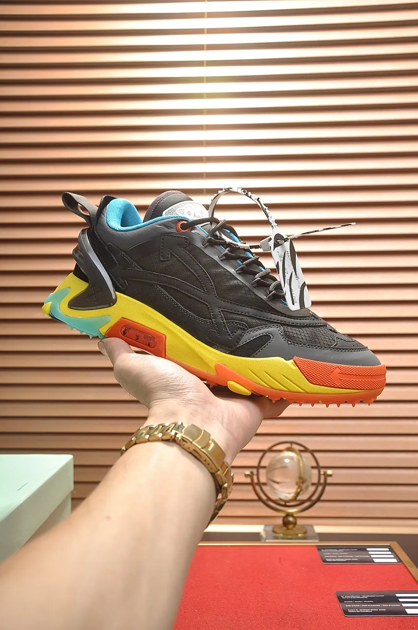 Men's men's shoes💰660💶【off-white】👫 Original one-to-one replica, high-end quality🥳The latest model has not been listed on the official website yet, the top version. Fabric: Imported open-edge beaded laminated leather Lining: Imported breathable mesh Outsole: New material imported TPU combination sole Male 38-44 (customized at 45)